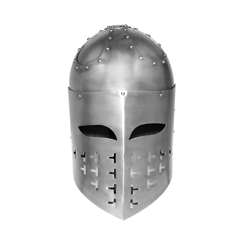 Spangenhelm -16 G Iron w/leather liner			