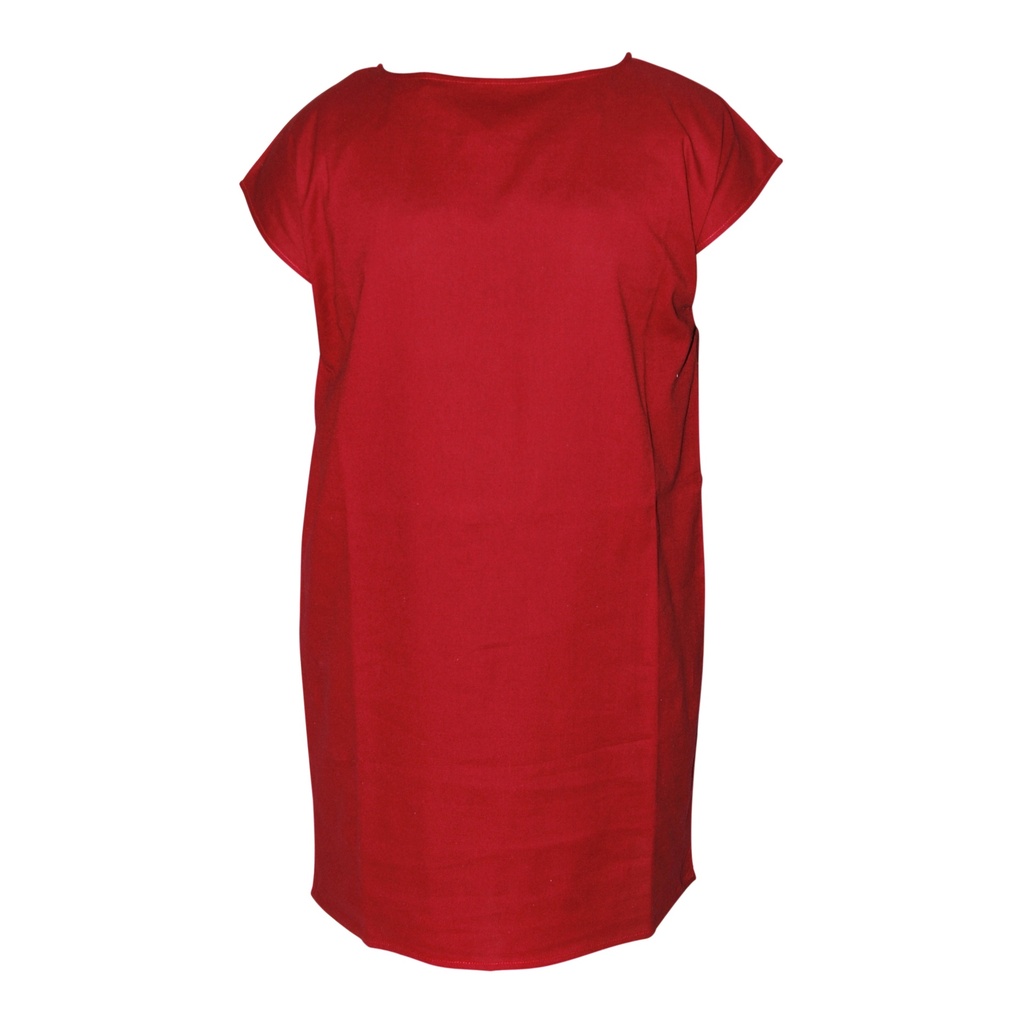 Medieval Half Sleeve Tunic | Size XXL | Color maroon red 