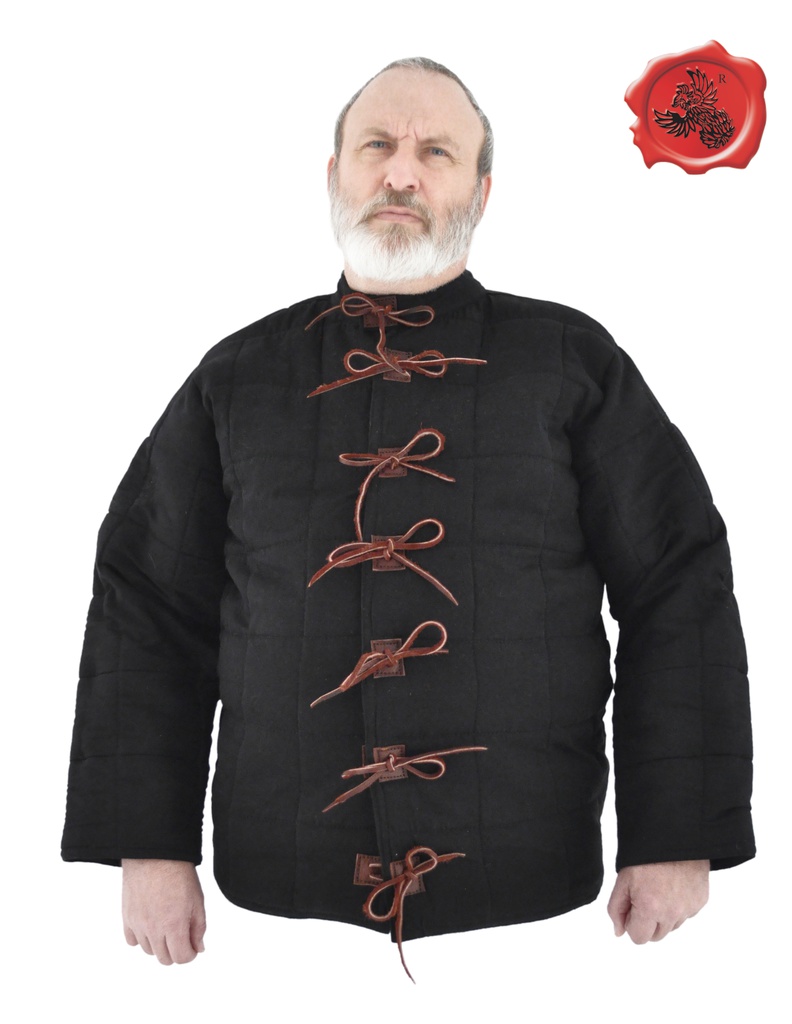 Spätmittelalter Rüstwams | 14./15. Jh. | Größe L | Farbe schwarz