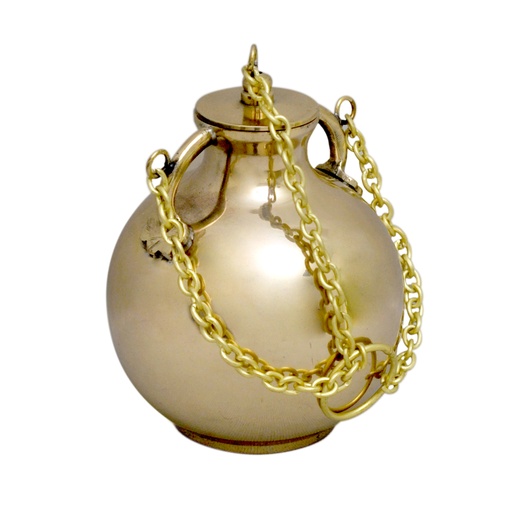 [AER/KT/1501-B] Greek Aryballos | Brass