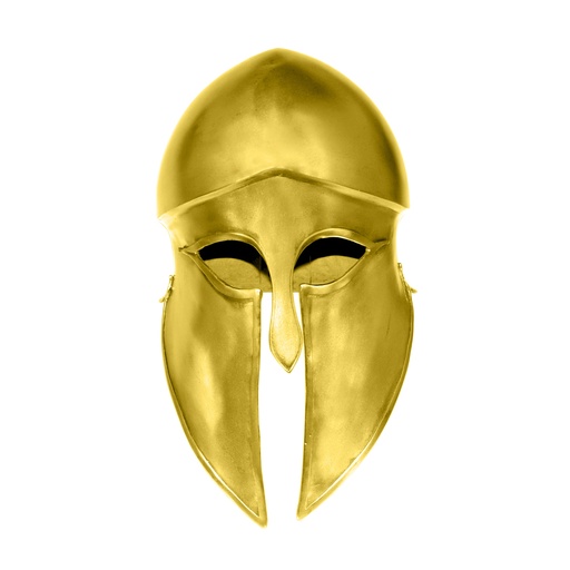 [AER/H/1506-BRS] Korinthischer Helm (Denda) | Messing