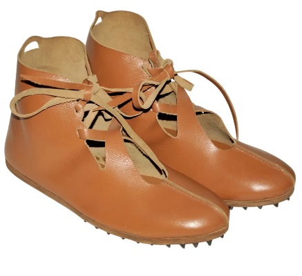 [AER/SH/1504-10/44.5-N-SPL] Römische Militärstiefel "Ramshaw" | genähte Sohlen | Größe 44,5