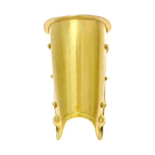 [AER/AS/1501-GR-BRS] Beinschiene für Murmillo und Secutor | Messing