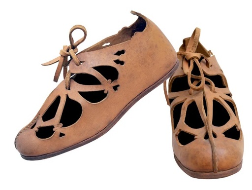 [AER/SH/1502-12/47-N-SPL] Römische Schuhe "Bar Hill" | genähte Sohlen | Größe 47