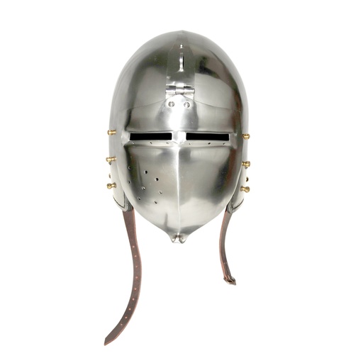 [GDFB/H/030-L] Deutsche Beckenhaube mit Klappvisier | Größe L
