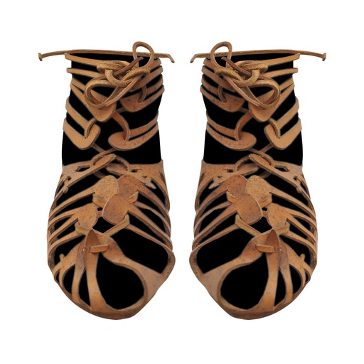[AER/SH/1503-14-N] Römische Militärsandalen "Valkenburg Caligae" | genagelte Sohlen | Größe 48