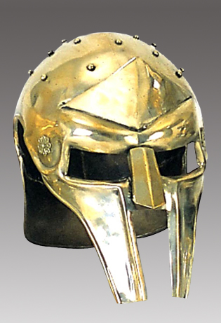 [HM 1044 B] Gladiator Arena Helm mit Ziernieten