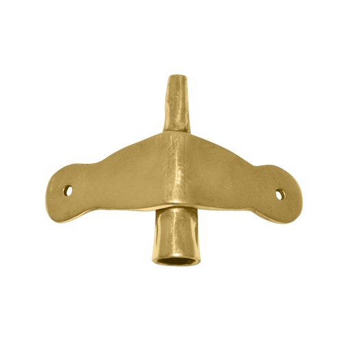 [GDFB/ACC/002-BR] Plume holder for helmets with two Rivets- 16 G brass
