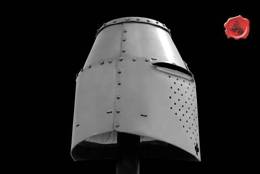 [GDFB/H/022-M] Great Helmet | ca. 1300 | Size M