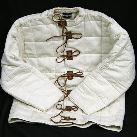 [GDFB/CL/003-XL-N-IMP] Arming Jacket | 14th/15th C. | Size XL | Color natural