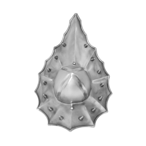 [GDFB/BK/006-STD]  Drop shaped Buckler "Talhoffer Fechtbücher"