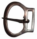 [GDFB/BJW/036] Oval Belt Buckle | with mounting loop